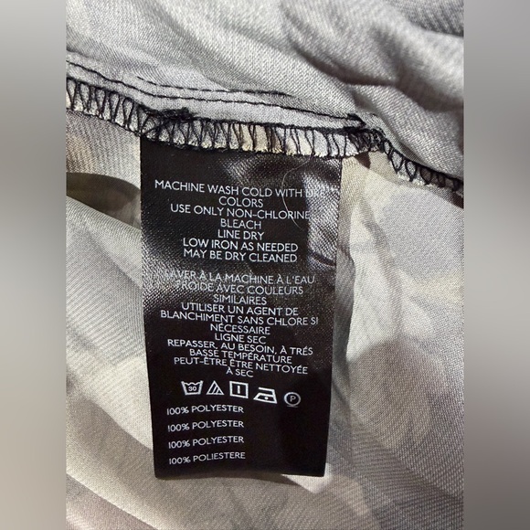 Anthropologie Brielle Relaxed Buttondown Floral Multicolor Botanical Blouse Sz L - Picture 6 of 9